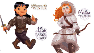 Illustration for article titled What Disney Princesses would look like as Game of Thrones characters